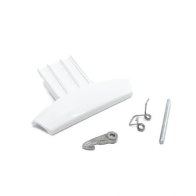 Image of Whirlpool Indesit 482000023057 C00259409 door handle kit white