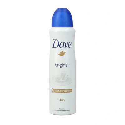 Image of Dove Original Anti Perspirant Deodorant Spray 150 ml Pack of 2