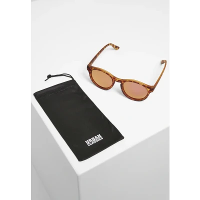 Image of Urban Classics Sunrise Sunglasses, Men&#039;s, Size: One Size, Brown leo/rosé