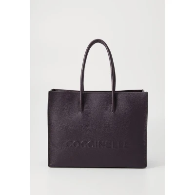 Image of Coccinelle Myrtha MAXI Tote bag, Women&#039;s, Size: One Size, Prune