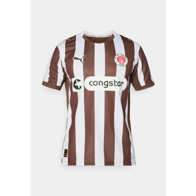 Image of Puma FCSP HOME Club wear, Men&#039;s, Size: Small, Espresso brown/white