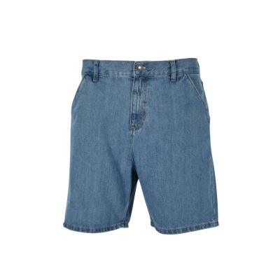 Image of Urban Classics Denim shorts, Men&#039;s, Size: Medium, Light blue washed