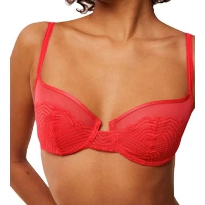 Image of Triumph Delightful Spotlight Underwired bra, Women&#039;s, Size: 32B, Rouge