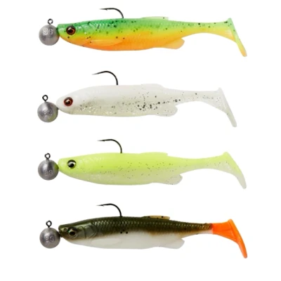 Image of Savage Gear Fat Minnow T Tail Rtf S Darkwater Mix Shad 13cm (20g) (5 pieces)