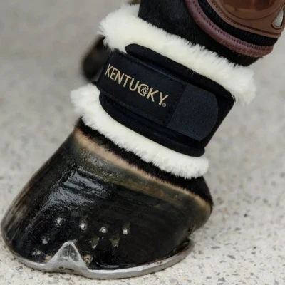 Image of Kentucky Horsewear Sheepskin Pastern Wrap Horse Riding Equestrian