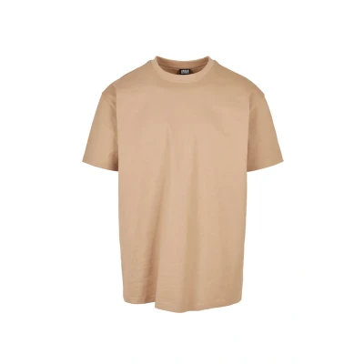 Image of Urban Classics Heavy Basic Tshirt, Men&#039;s, Size: 5XL, Unionbeige