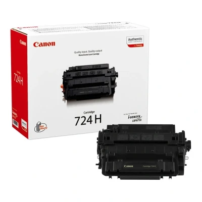 Image of Canon 724H high capacity black toner (original Canon)