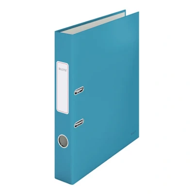 Image of Leitz Lever Arch File, 350 Sheet Capacity, 50 mm Spine, Cosy Range, A4, Calm Blue, 10620061