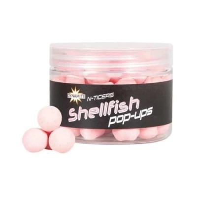 Image of Dynamite Baits N Ticers Shellfish Pop ups 12mm