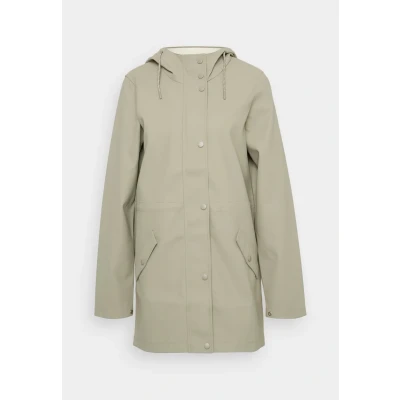 Image of Vero Moda Tall Vmmalou Coated Jacket Waterproof jacket, Women&#039;s, Size: XS, Laurel oak