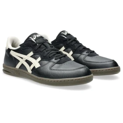 Image of Asics Sportstyle Skyhand OG Unisex Trainers, Size: 4, Cream/rainy lake leather and imitation