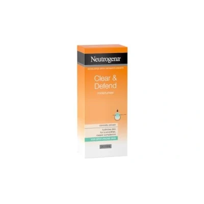Image of Neutrogena Clear &amp; Defend Oil Free Moisturiser