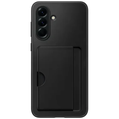 Image of Samsung TPU Card Slot Back Cover Black Galaxy A56 5G