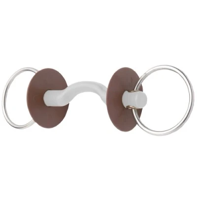 Image of Beris Tongue Port Snaffle Soft / 140mm Copper Bits Horse &amp; Equestrian