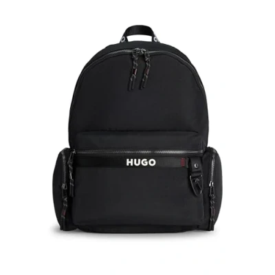 Image of HUGO Dusky Backpack Rucksack, Men&#039;s, Size: One Size, Black