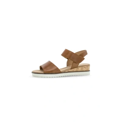 Image of Gabor Comfort Wedge sandals, Women&#039;s, Size: 4, Beige Leather