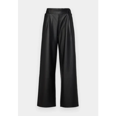 Image of JDY Jdysoya Geggo Trousers, Women&#039;s, Size: XSx32, Black
