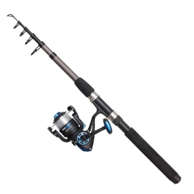 Image of DAM Full Tech Tele Spin Rod combo 240cm (20 40g) 3000 Predator fishing