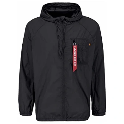 Image of ALPHA INDUSTRIES Men&#039;s Superlight Bomber Jacket, Black, XL