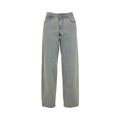 Image of Urban Classics Relaxed fit jeans, Women&#039;s, Size: 26, New light blue dirty washed