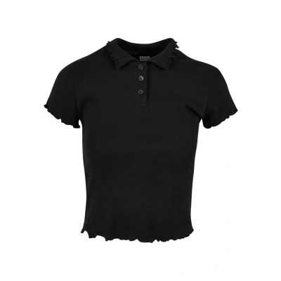 Image of Urban Classics Polo shirt, Women&#039;s, Size: 3XL, Black