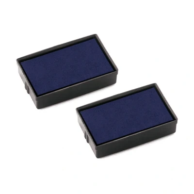 Image of COLOP E/10 Pack of 2 Pads Refills for Printer 10 Blue