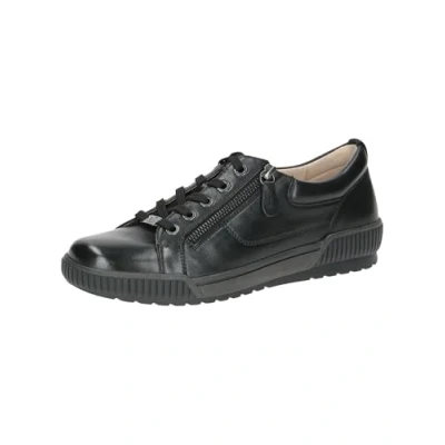 Image of CAPRICE Sneaker 9 23702 43 G Width, Black (Black Nappa), 5.5 UK