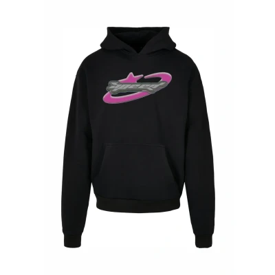 Image of Upscale by Mister Tee Speed LOGO Hoodie, Men&#039;s, Size: XL, Black