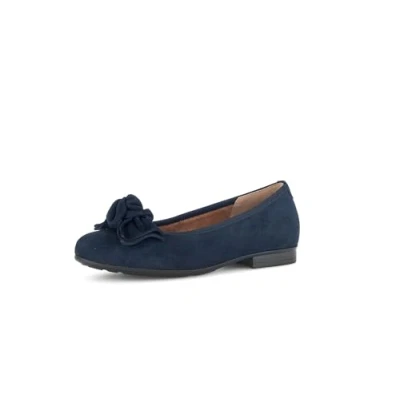 Image of Gabor Comfort Ballet pumps darkblue, Women&#039;s, Size: 5, Dark blue Suede