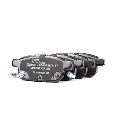Image of brake Pad Set, disc DELPHI LP2687