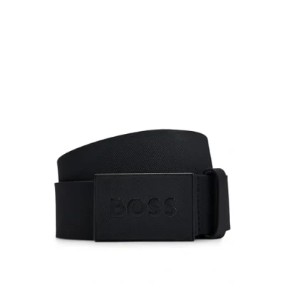 Image of BOSS Belt, Men&#039;s, Size: 42, Black