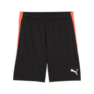 Image of Puma Individualliga Training Shorts OPEN Pockets Sports shorts, Men&#039;s, Size: Small, Black/heat fire