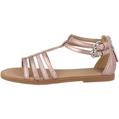 Image of Geox Sandal Karly GIRL Sandals for kids, Size: 6.5, Soft rose High quality imitation leather
