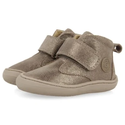 Image of Gioseppo OURE Barefoot Classic ankle boots for kids, Size: 5.5K, Gris Suede