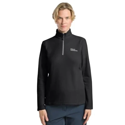 Image of Jack Wolfskin Taunus HZ W Fleece jumper, Women&#039;s, Size: XS, Black
