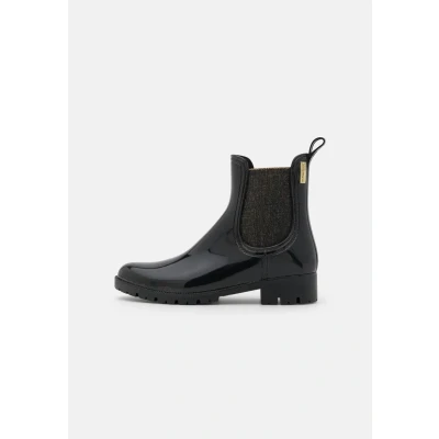 Image of LES TROPEZIENNES BY Mr BELARBI Women NEA Ankle Boots, Black/Gold, 38 EU
