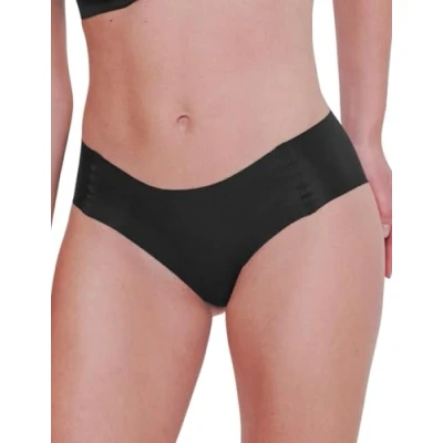 Image of Sloggi Women&#039;s 24/7 Cotton Lace Midi Briefs, Black, XL