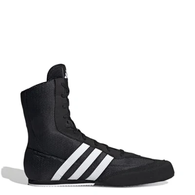 Image of adidas Men&#039;s Box Hog 2 Boxing Shoe, Core Black Cloud White Black, 8 UK
