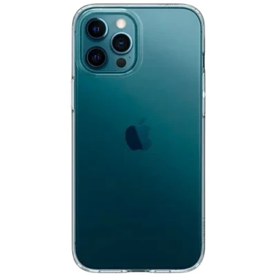 Image of Spigen Liquid Crystal TPU Back Cover Apple iPhone 12/12 Pro Transparent