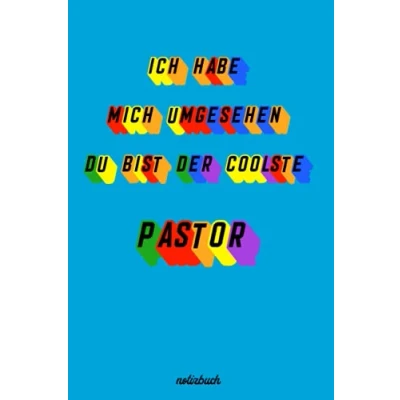 Image of Geschenk für den besten Pastor: Notizbuch als Pastor A5 / liniert 120 Seiten Tagebuch Terminplaner Geschenkidee zum ... Mann Abschied Abschiedsgeschenk