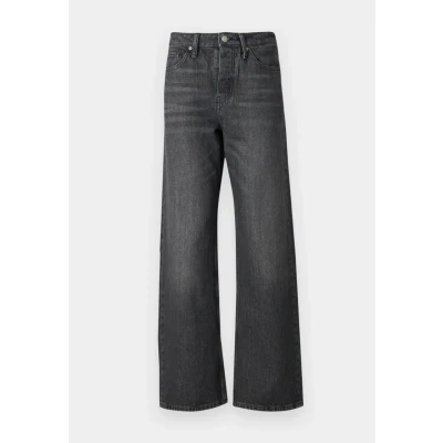 Image of Tommy Hilfiger Loose Straight Relaxed fit jeans, Women&#039;s, Size: 26x28, Black denim