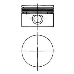 Image of Repair Set, piston/sleeve KOLBENSCHMIDT 94919962