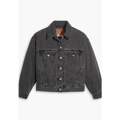 Image of Levi&#039;s 90S Trucker Denim jacket, Women&#039;s, Size: Medium, Be kind rewind