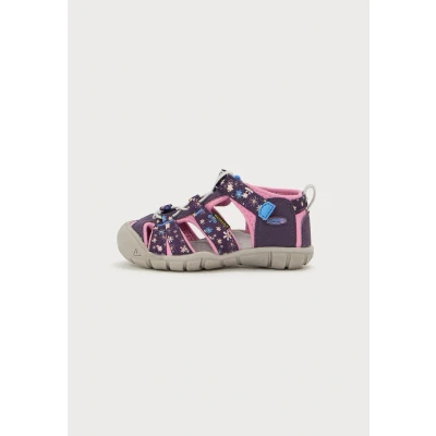 Image of Keen Seacamp Walking sandals for kids, Size: 3k, Purple Synthetics/textile