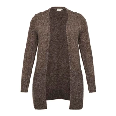 Image of Kaffe Curve Alicia Cardigan, Women&#039;s, Size: 14/16, Java melange