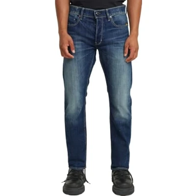 Image of G Star MOSA Straight FIT leg jeans, Men&#039;s, Size: 36x34, Worn in sand dunes