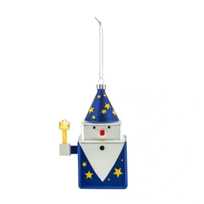 Image of Alessi Christmas Bauble Le Palle Quadrate Wizard GJ02/10 by Marcello Jori