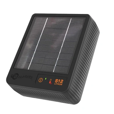 Image of Gallagher S16 solar fence energiser incl. battery (6 V 4 ah)