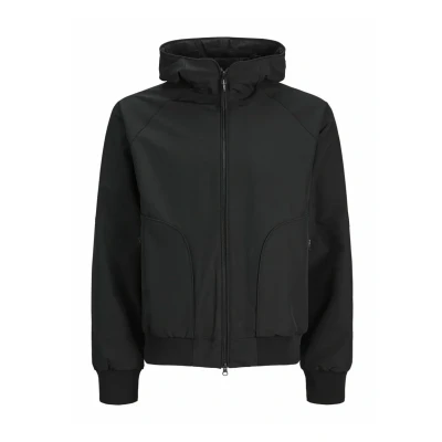 Image of Jack &amp; Jones Reissverschluss Outdoor jacket, Men&#039;s, Size: Small, Black