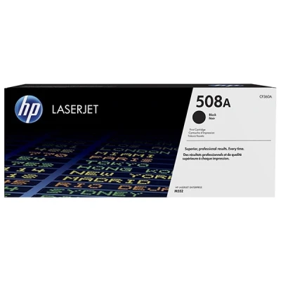 Image of HP CF360A 508A Original LaserJet Toner Cartridge, Black, Single Pack